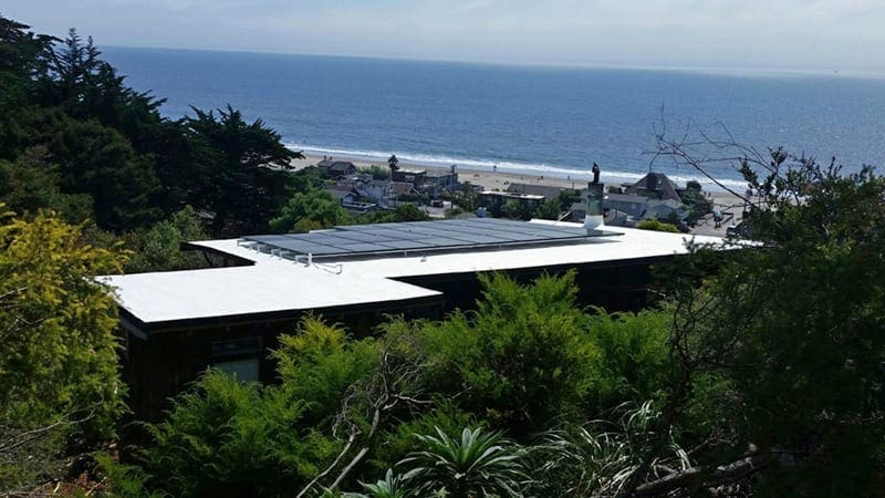 Solar Installation by Foam Roof Solutions